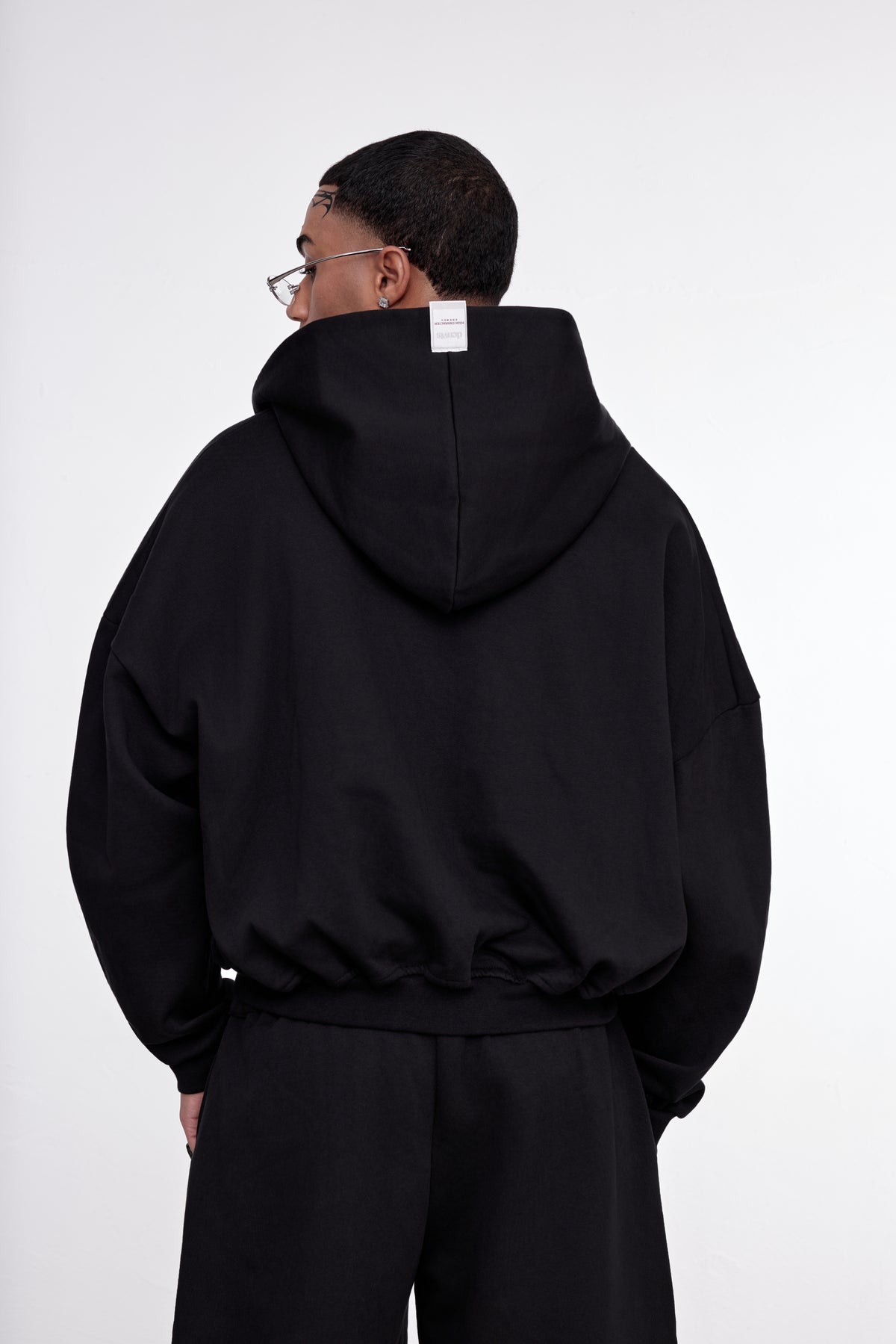 EVERYDAY FULL-ZIP HOODIE NERO