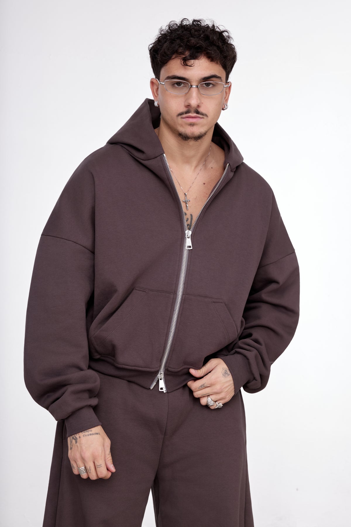EVERYDAY FULL-ZIP HOODIE MORO