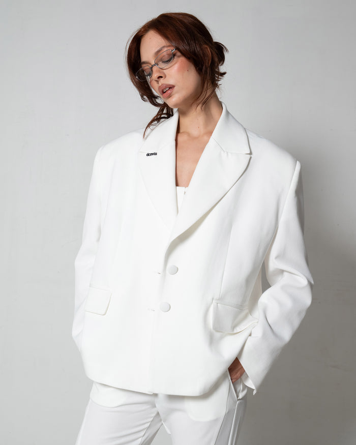 SUIT — The Blazer White