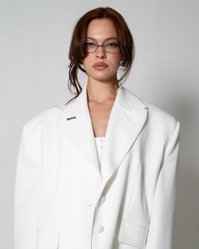 SUIT — The Blazer White