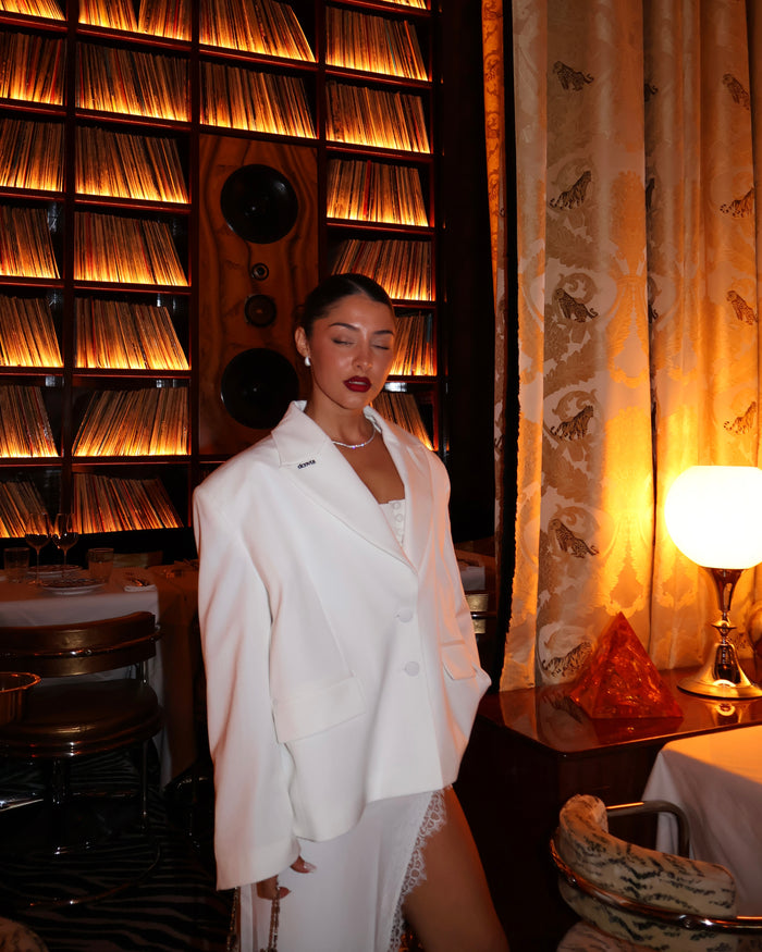 SUIT — The Blazer White