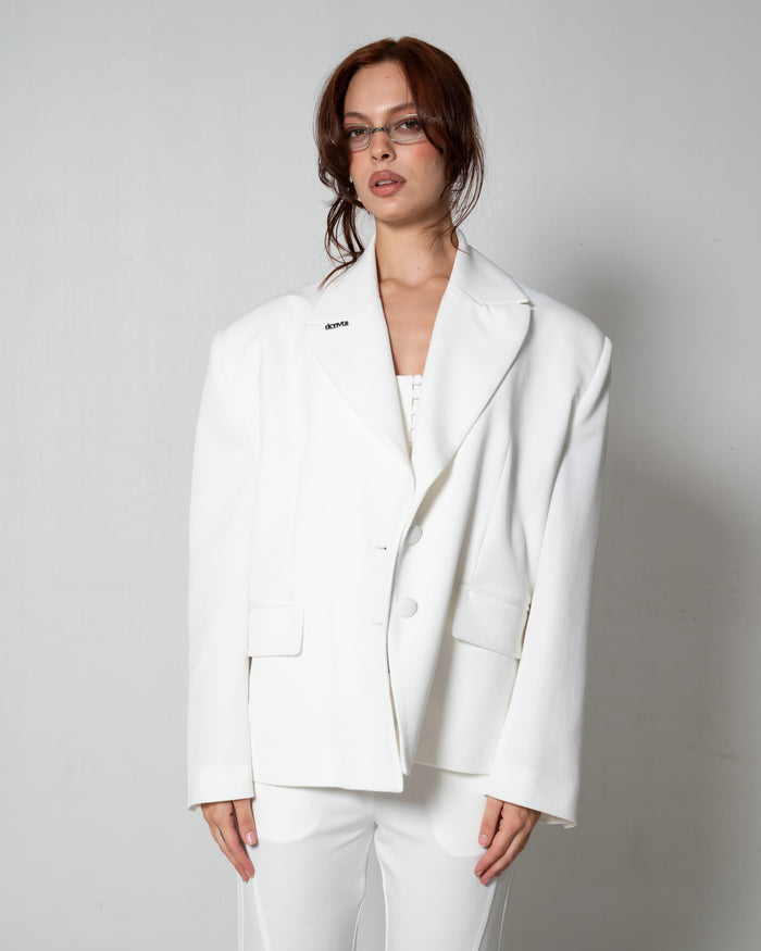 SUIT — The Blazer White