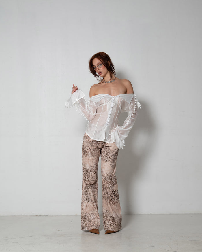 PANTALONE FUNKY CHIC ANIMALIER