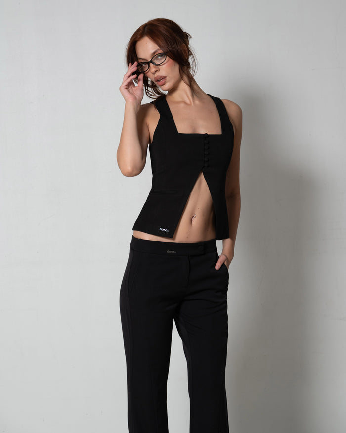 SUIT — The Waistcoat Black