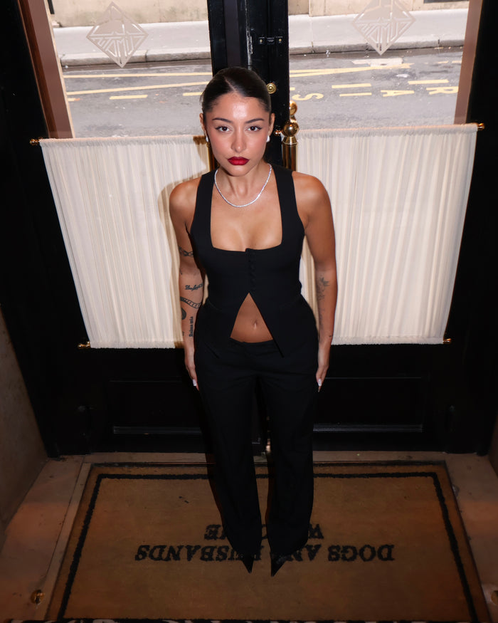 SUIT — The Waistcoat Black