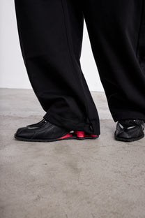 EVERYDAY WIDE TROUSERS NERO