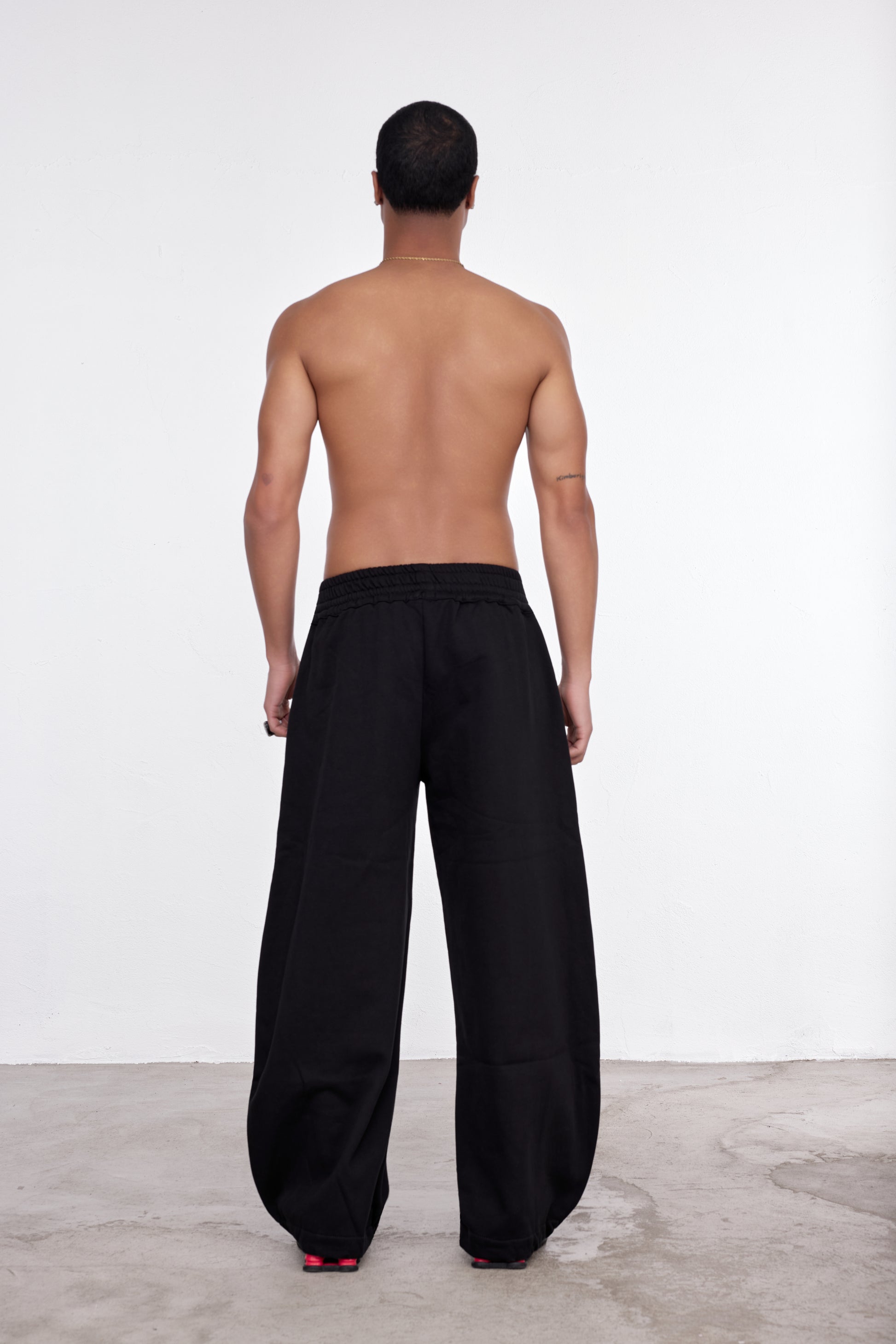 EVERYDAY WIDE TROUSERS NERO
