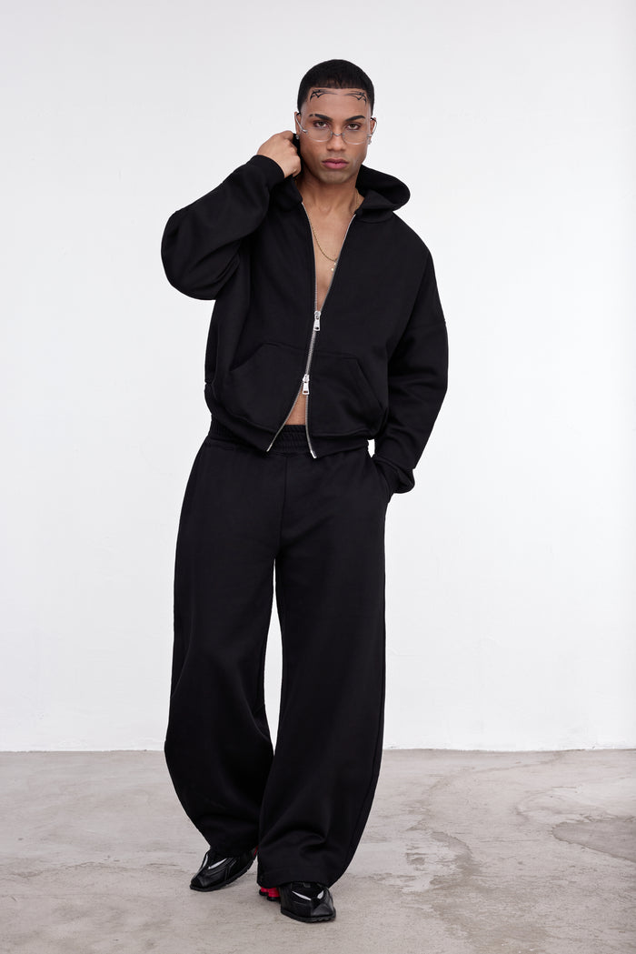 EVERYDAY FULL-ZIP HOODIE NERO