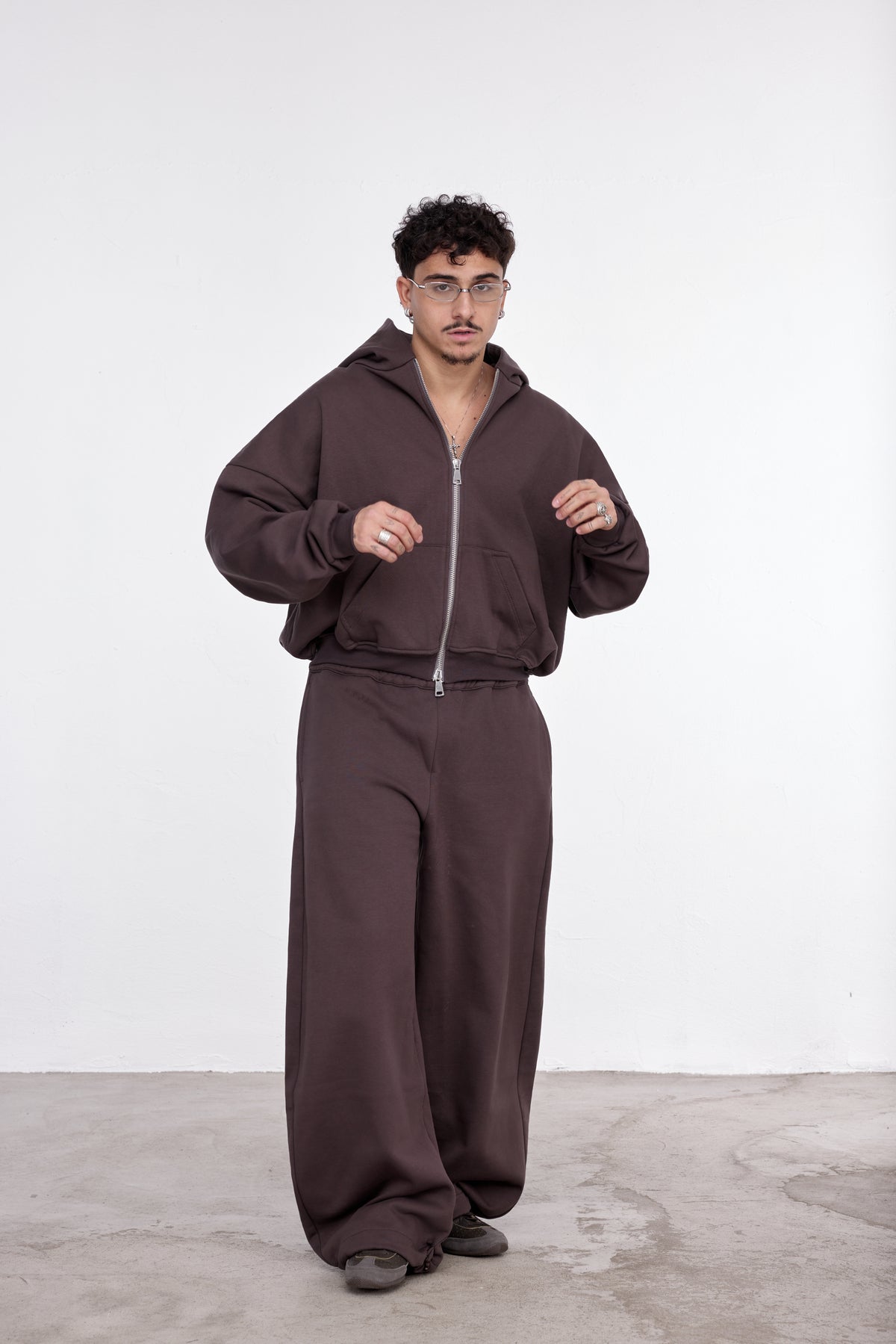 EVERYDAY FULL-ZIP HOODIE MORO
