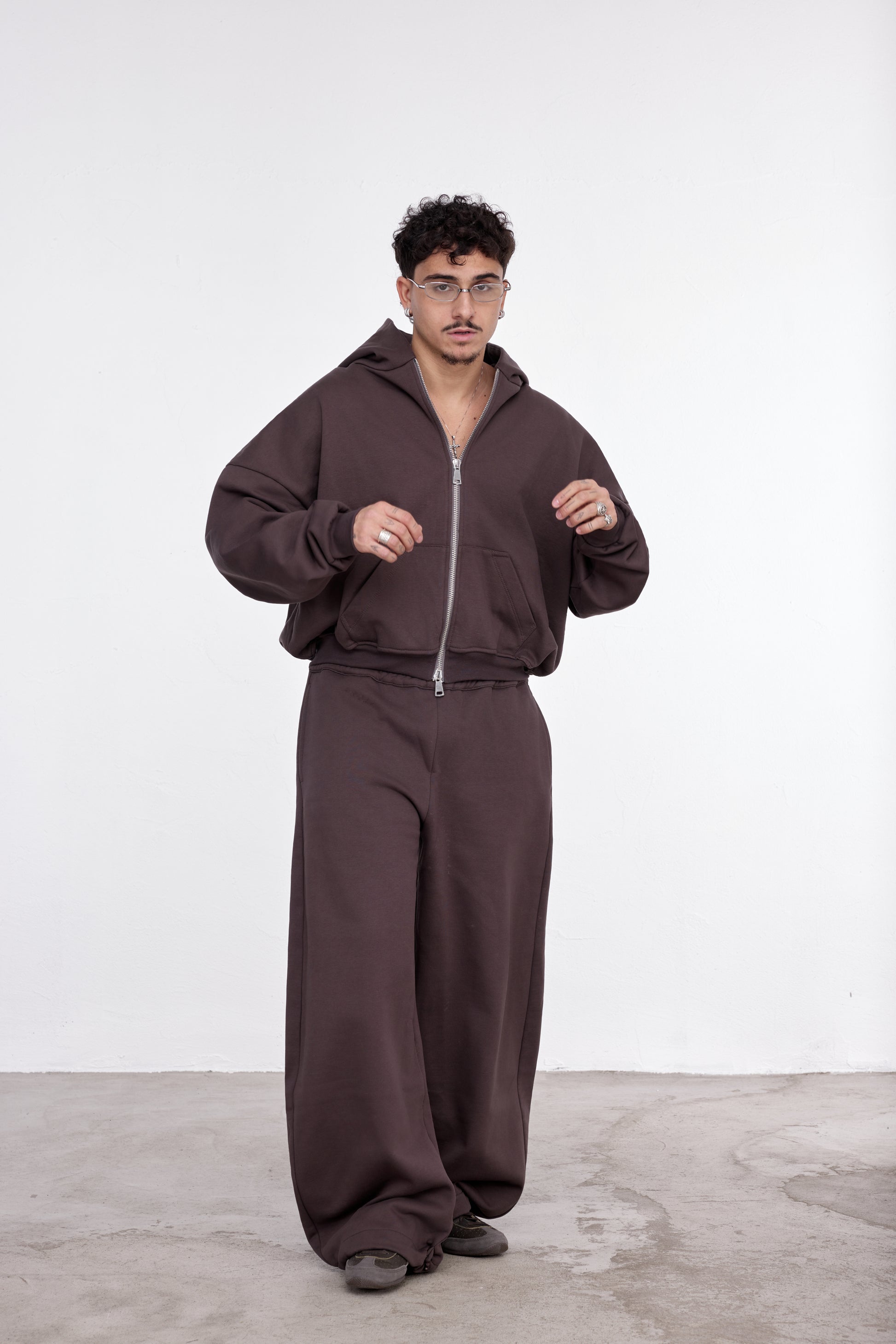 EVERYDAY FULL-ZIP HOODIE MORO