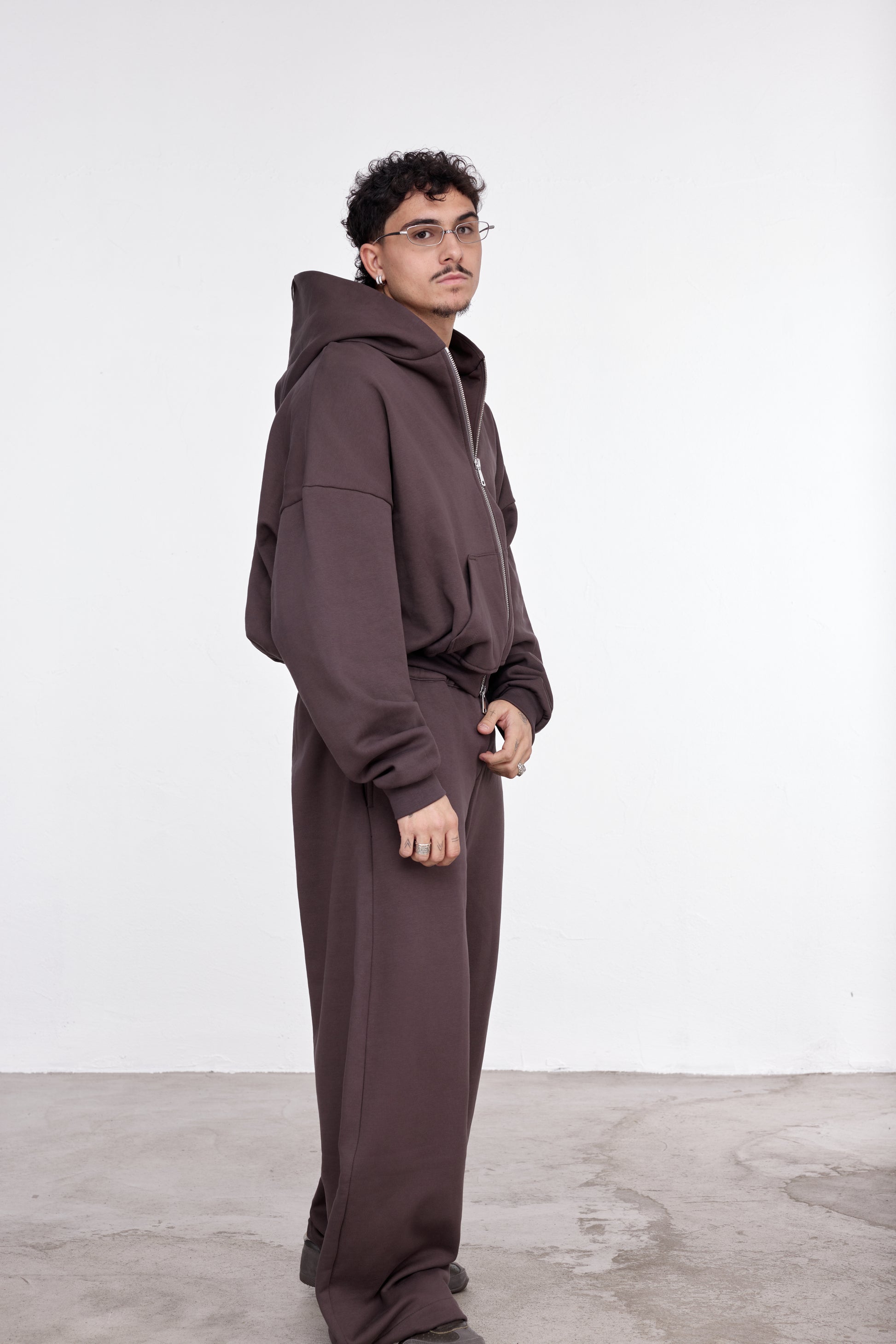 EVERYDAY FULL-ZIP HOODIE MORO