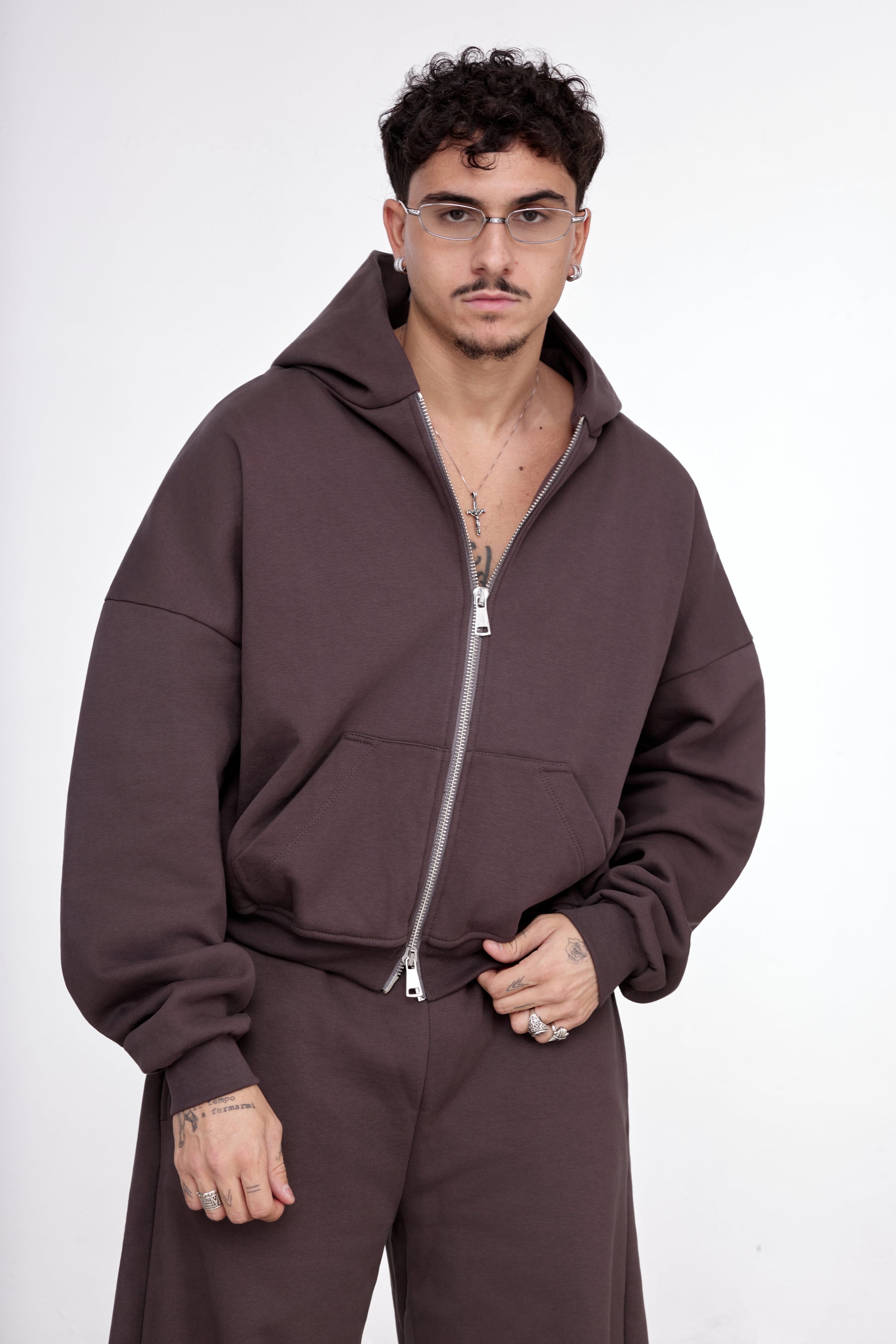 EVERYDAY FULL-ZIP HOODIE MORO