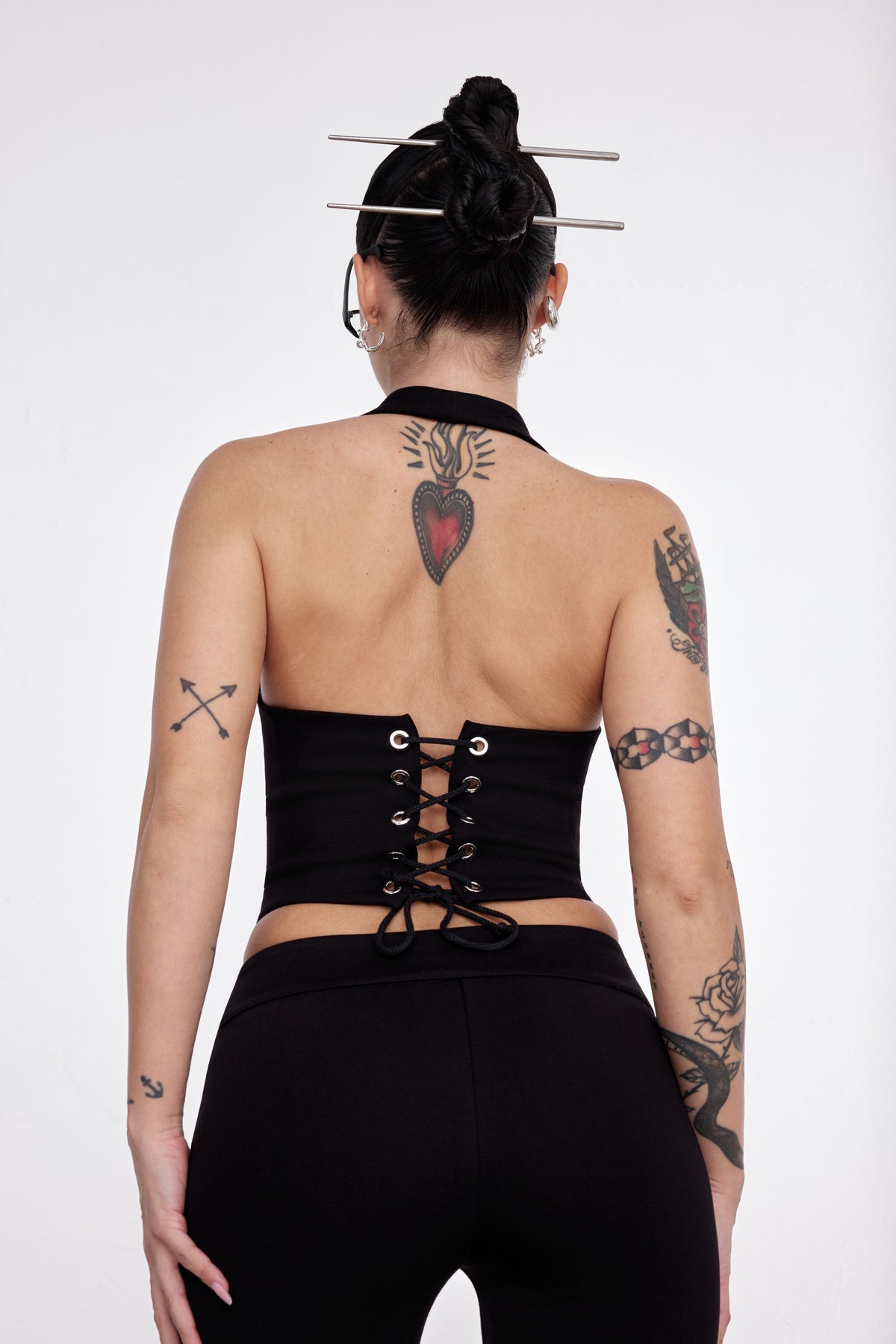 DEEP CUT TOP NERO