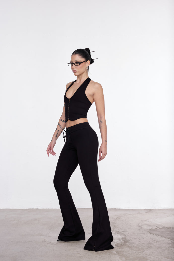 DEEP CUT TOP NERO
