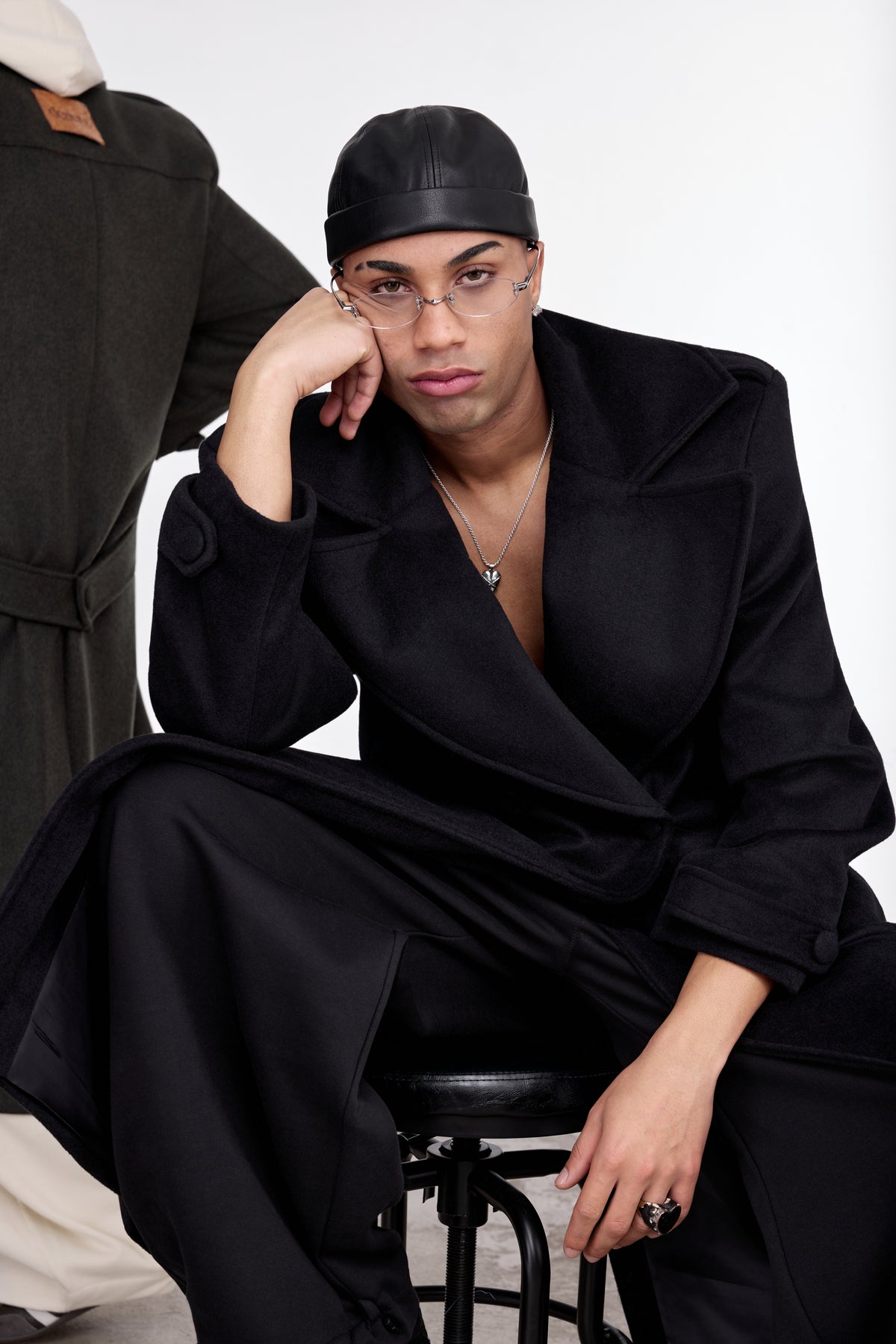THE DADDY COAT  NERO