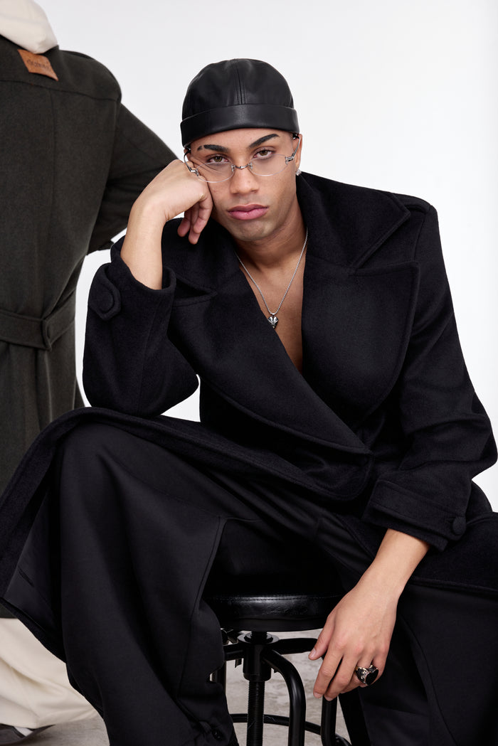 THE DADDY COAT  NERO