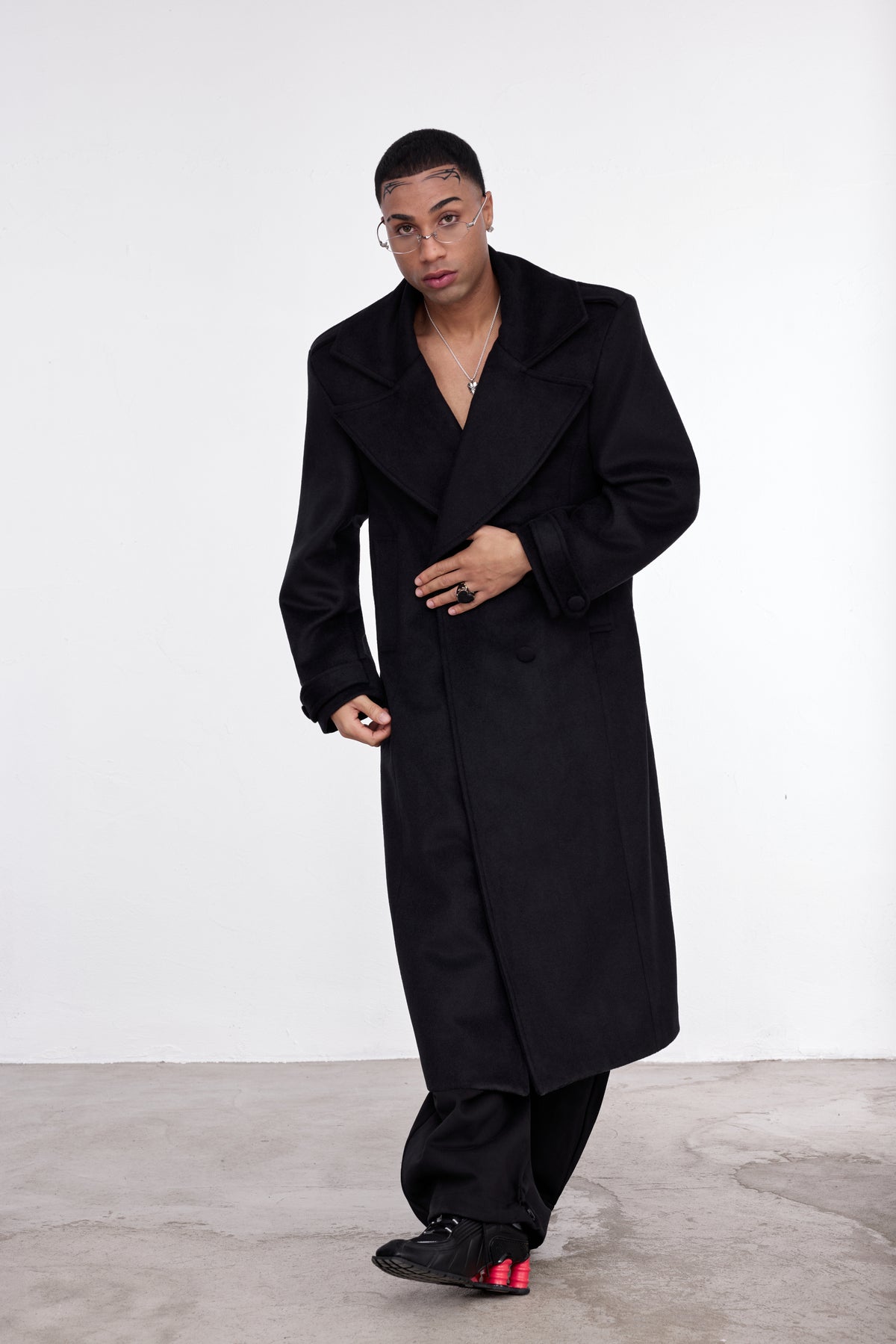 THE DADDY COAT  NERO