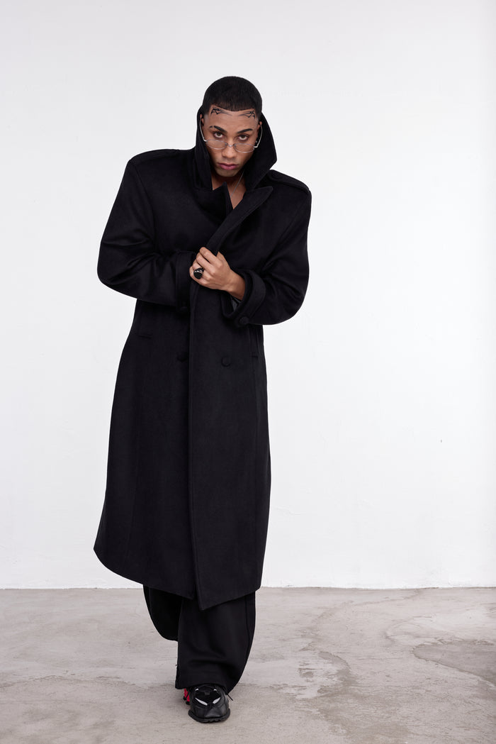 THE DADDY COAT  NERO