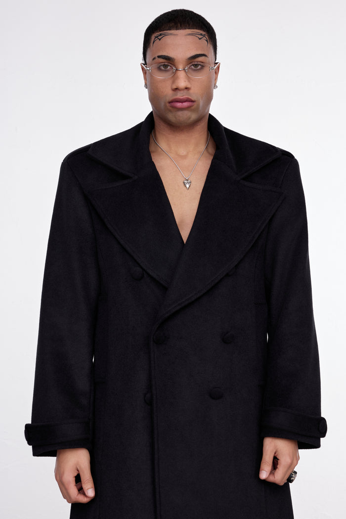 THE DADDY COAT  NERO