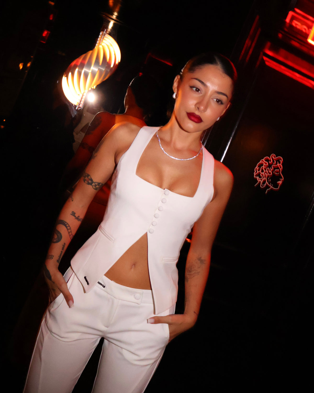 SUIT — The Waistcoat White