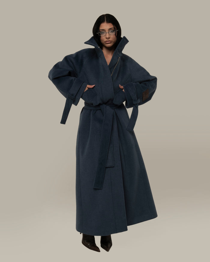 ANTI SOCIAL COAT BLUE