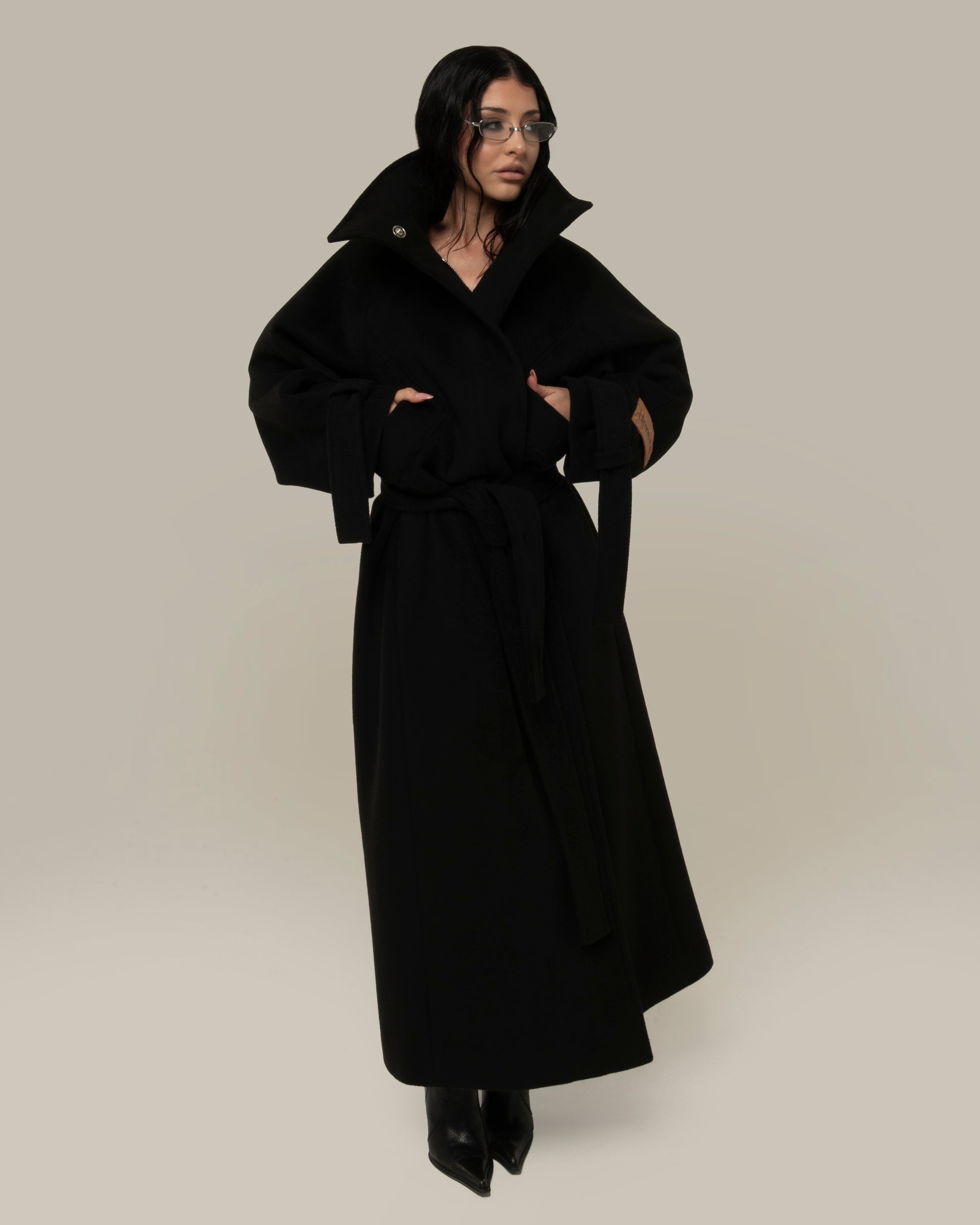 ANTI SOCIAL COAT BLACK