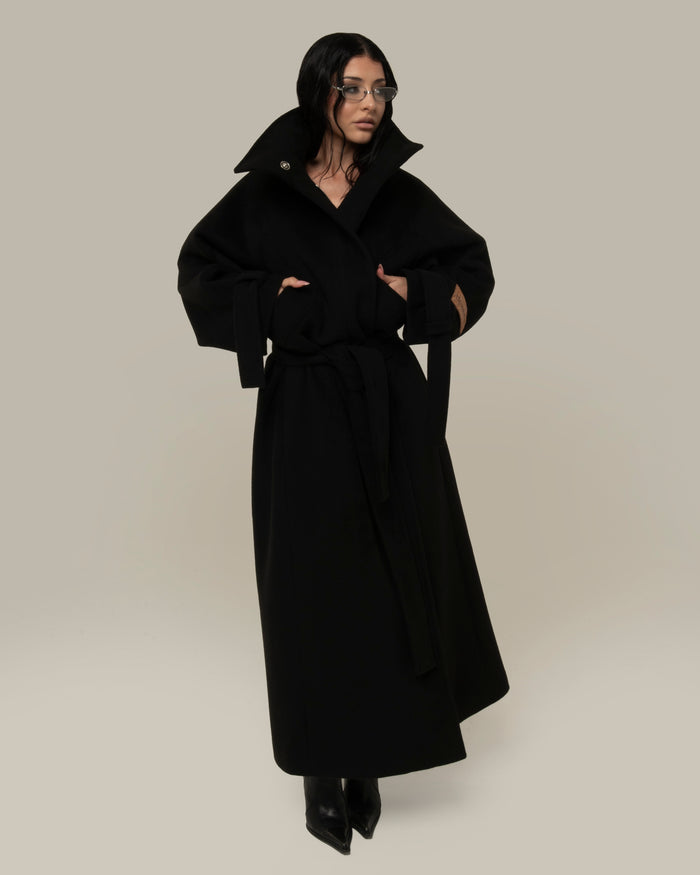 ANTI SOCIAL COAT BLACK