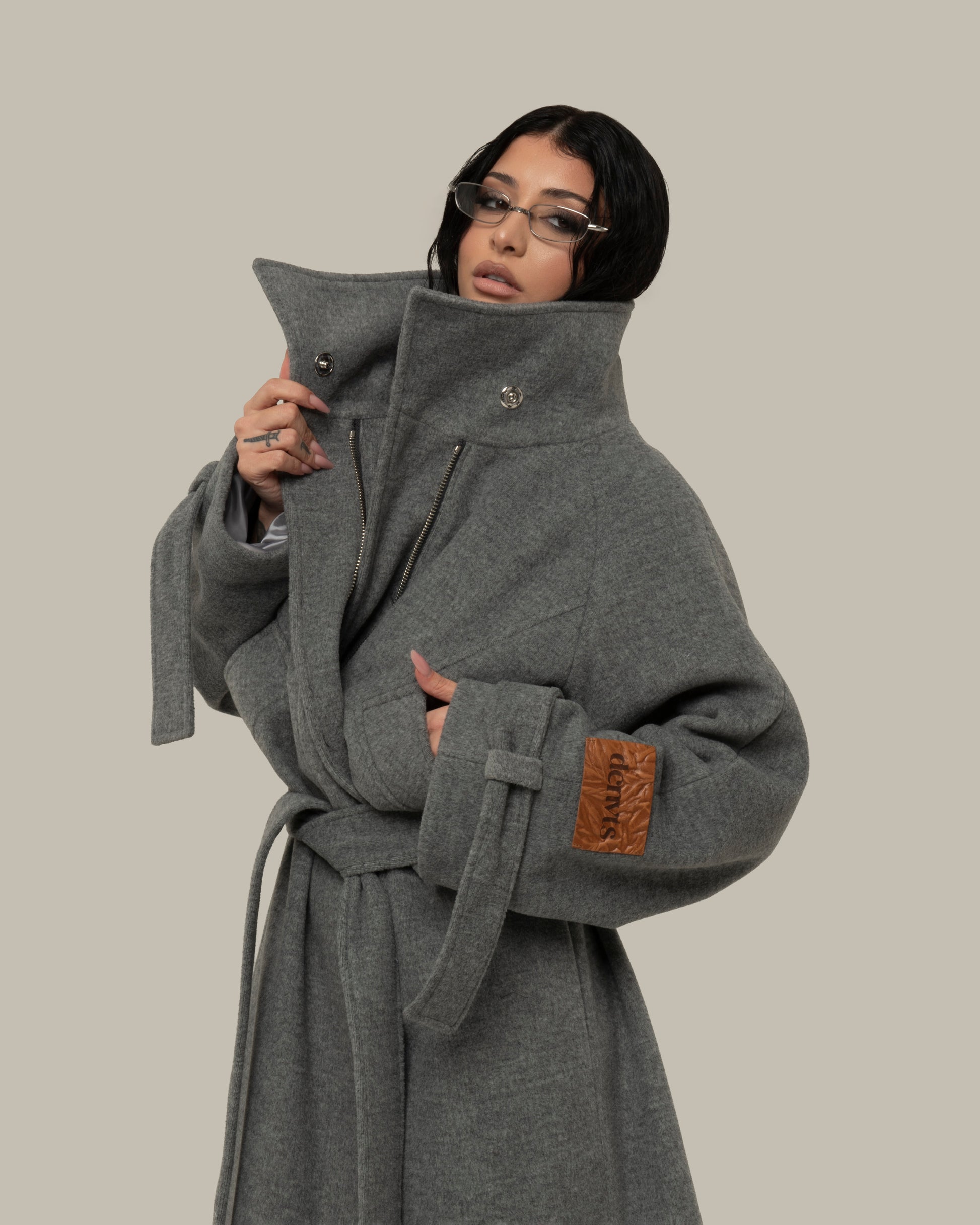 ANTI SOCIAL COAT GREY