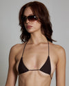 DEEP BROWN - MINIMAL MICRO TOP